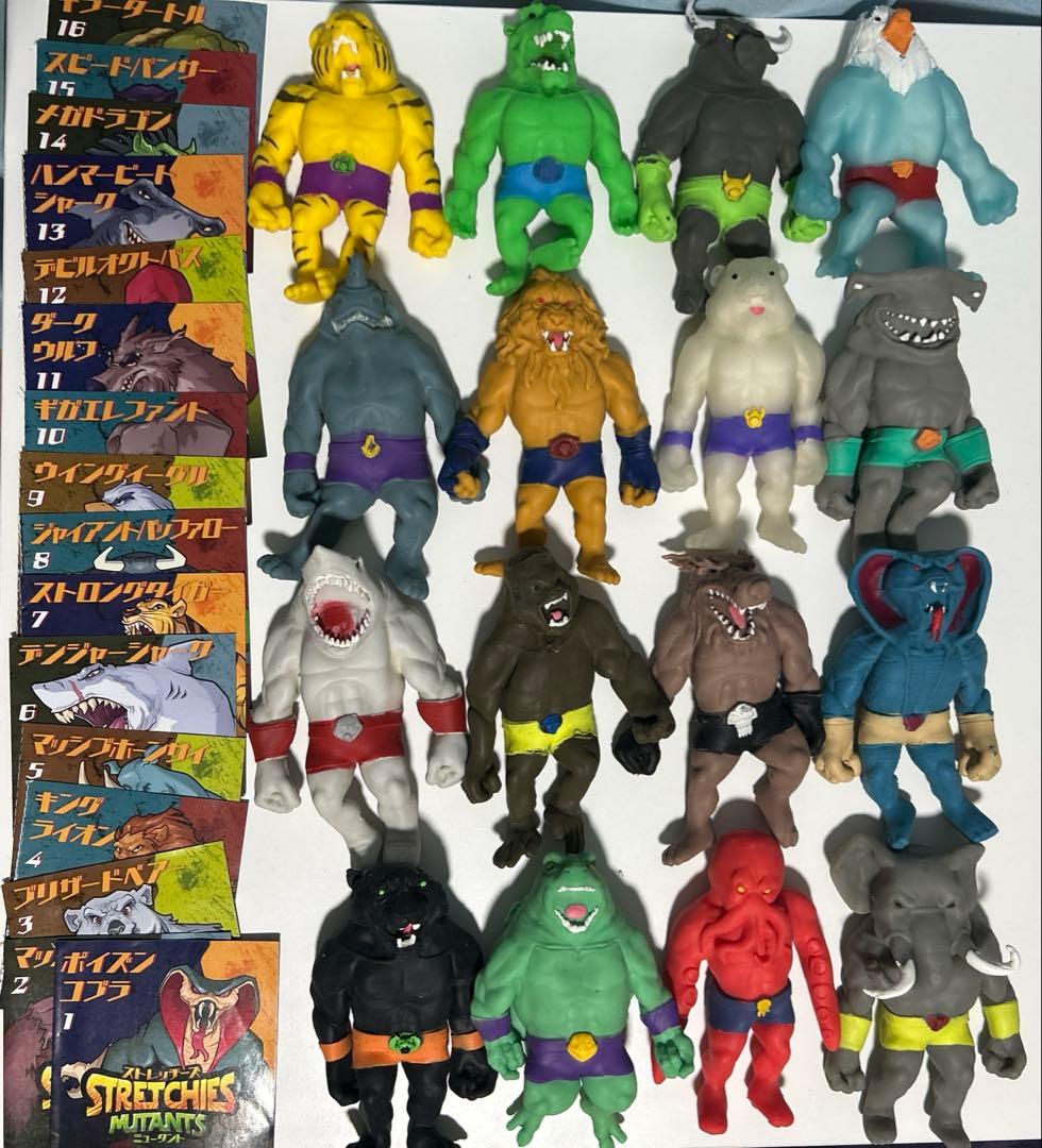 値下げ！ストレッチーズミュータント16体ダークウルフオリジナルキャップ(非売品)