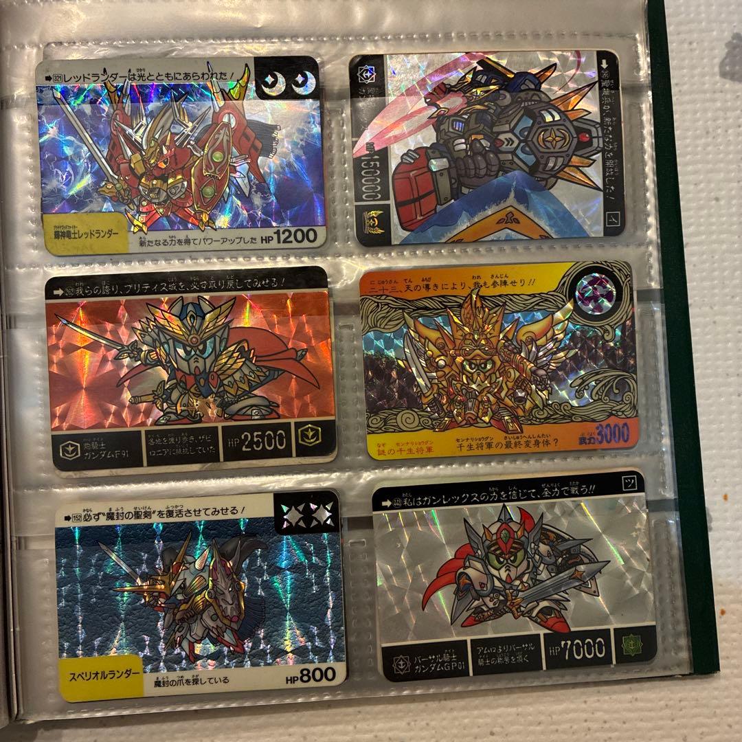 S*5様 引退品　昭和　SDガンダムカードダス　約518枚　キラ有　ファイル付
