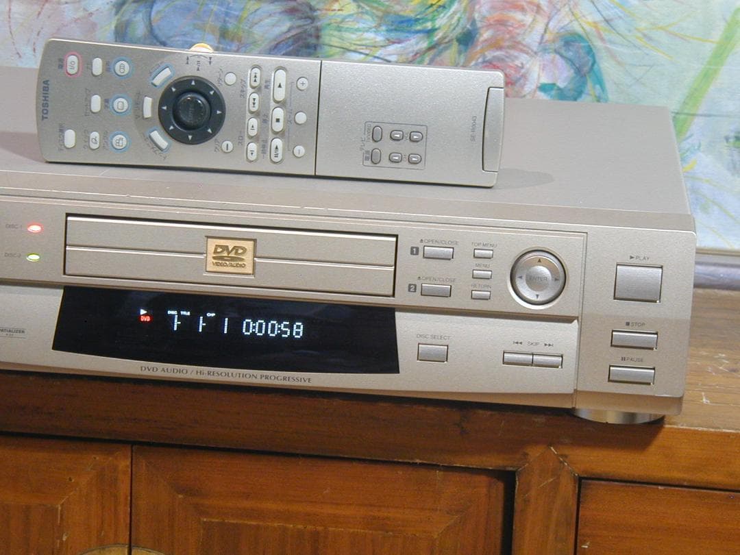 【上位機種の実力】★☆Toshiba　東芝 DVDプレーヤー　SD-5000