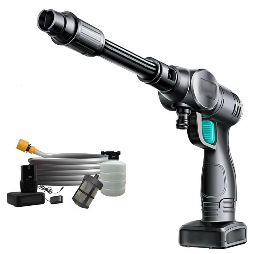 高圧洗浄機　洗浄機　コンパクト　軽量　パワフル　コードレス　多目的