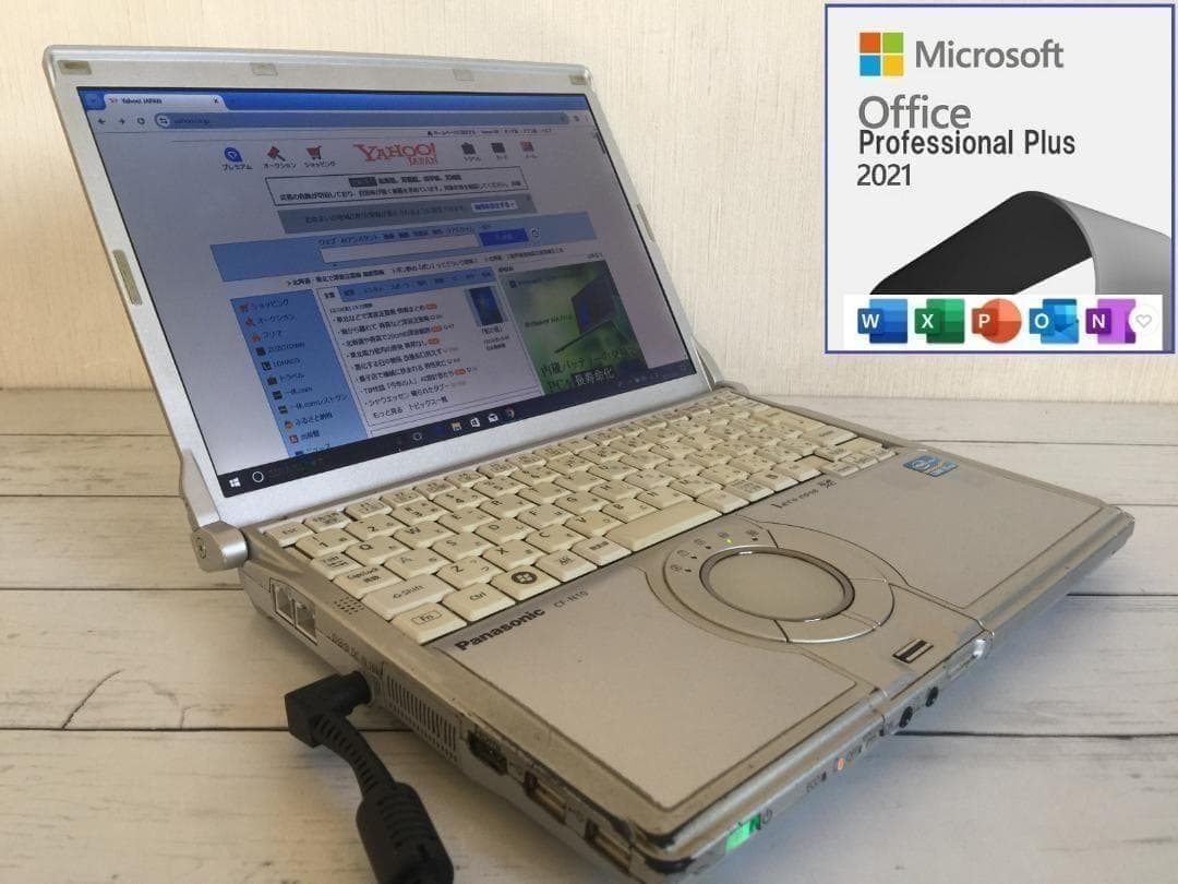 Panasonic CF-N10AWHDS 12.1型 コンパクトノートパソコン