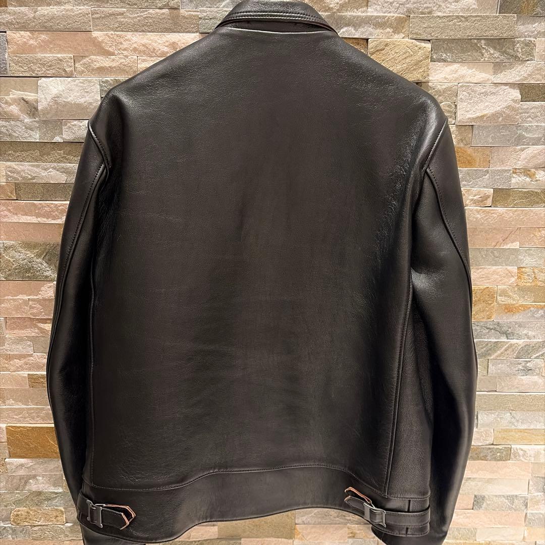 Addict Clothes シープ　シングルライダースジャケット 48