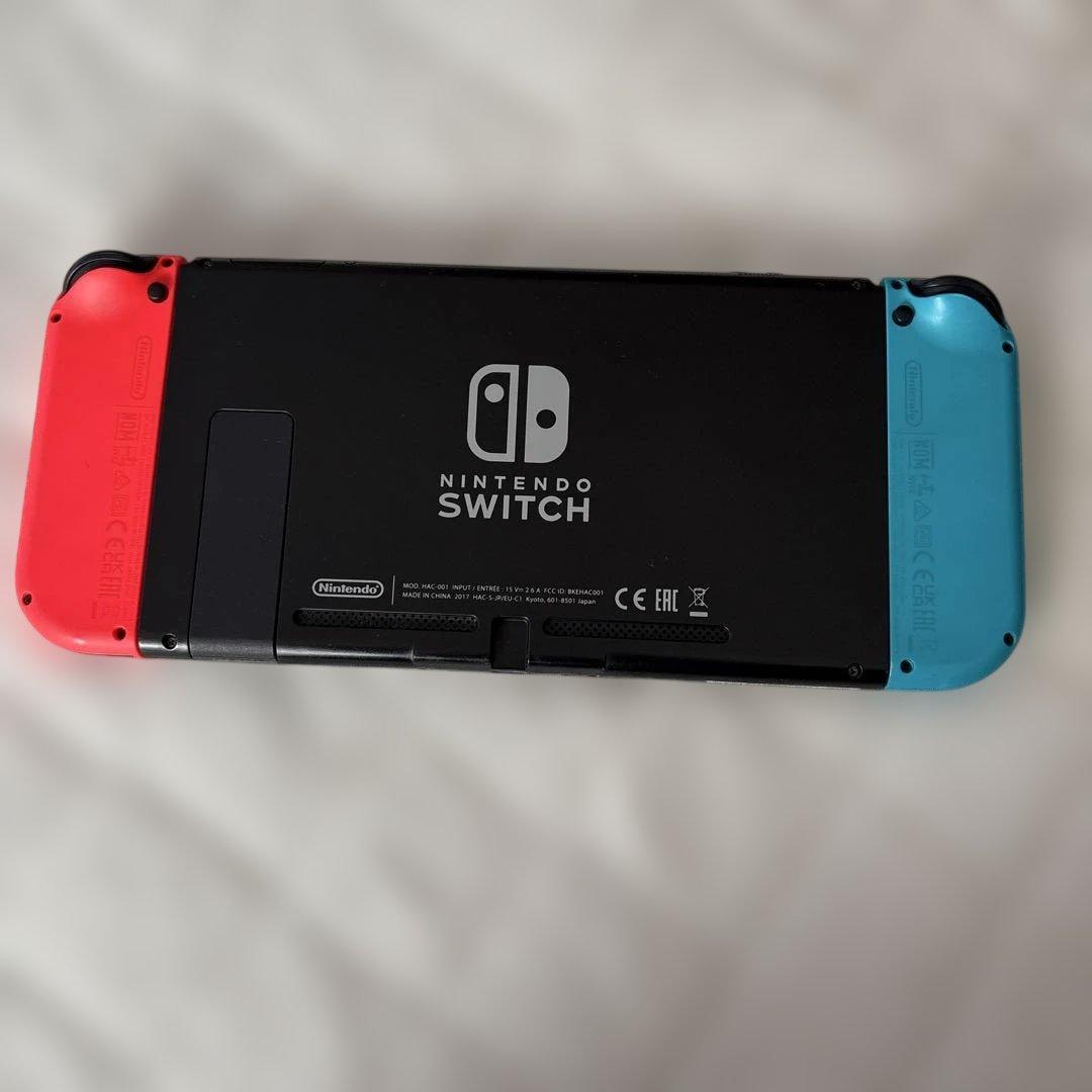 k027【半ジャンク品】Nintendo Switch 本体 赤/青