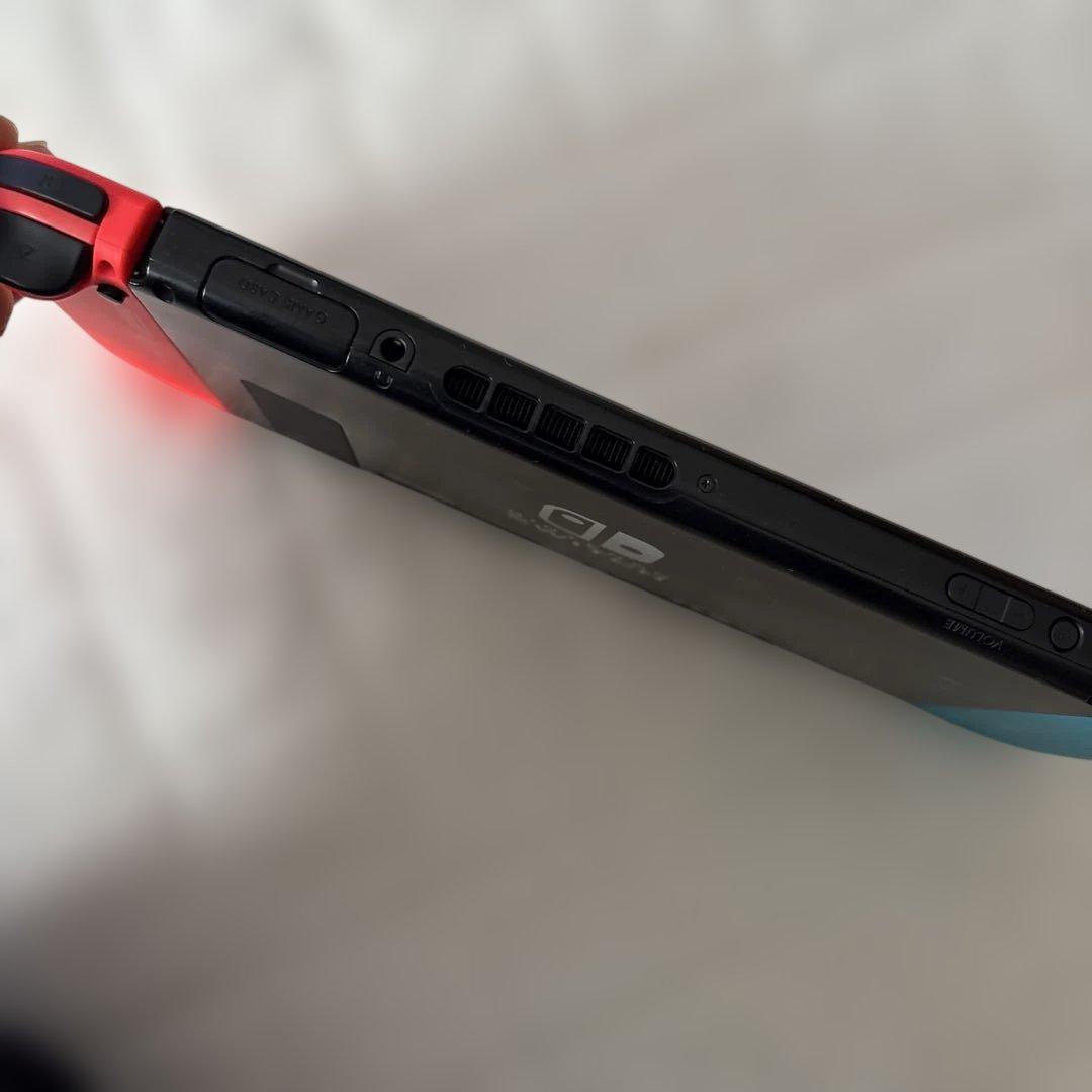 k027【半ジャンク品】Nintendo Switch 本体 赤/青