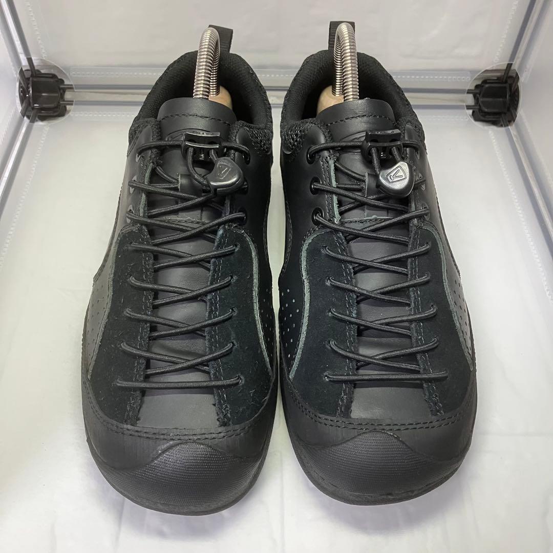 ★美品★KEENキーン ジャスパー ロックスSP オールブラック 26㎝ レザー