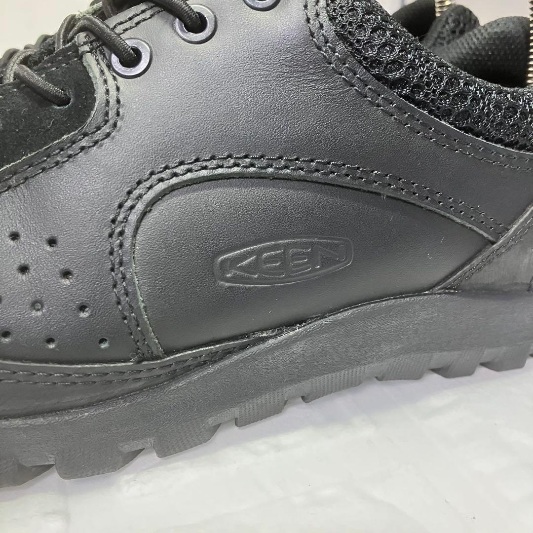 ★美品★KEENキーン ジャスパー ロックスSP オールブラック 26㎝ レザー