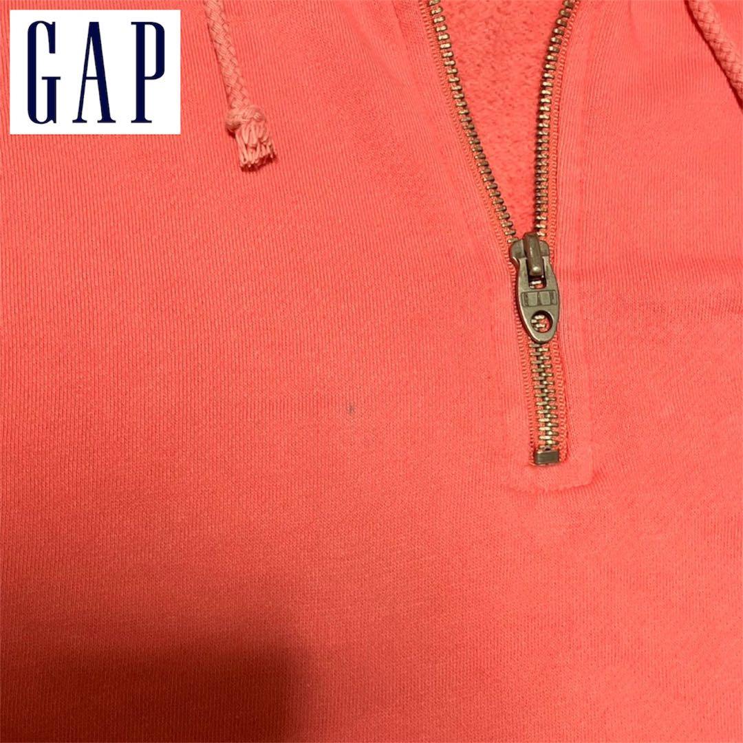 OLD GAP オールドギャップ 90s ハーフジップ スウェット パーカー L