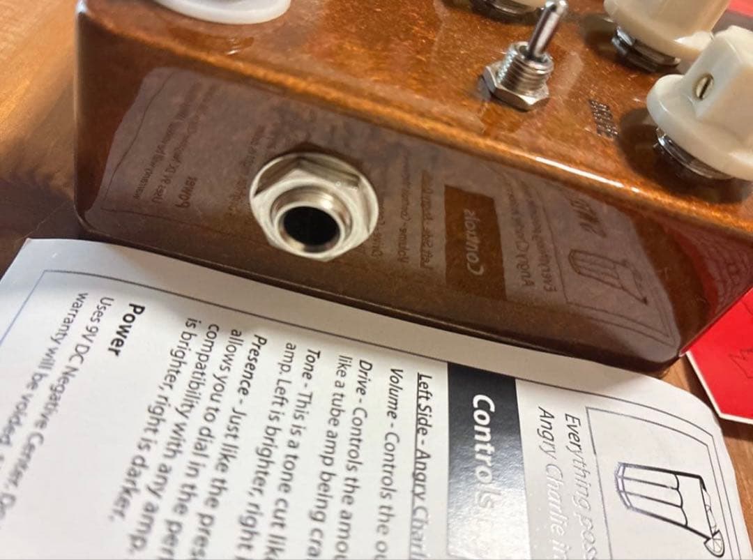 h*6様 JHS Pedals SWEET TEA V2オーバードライブ ディス