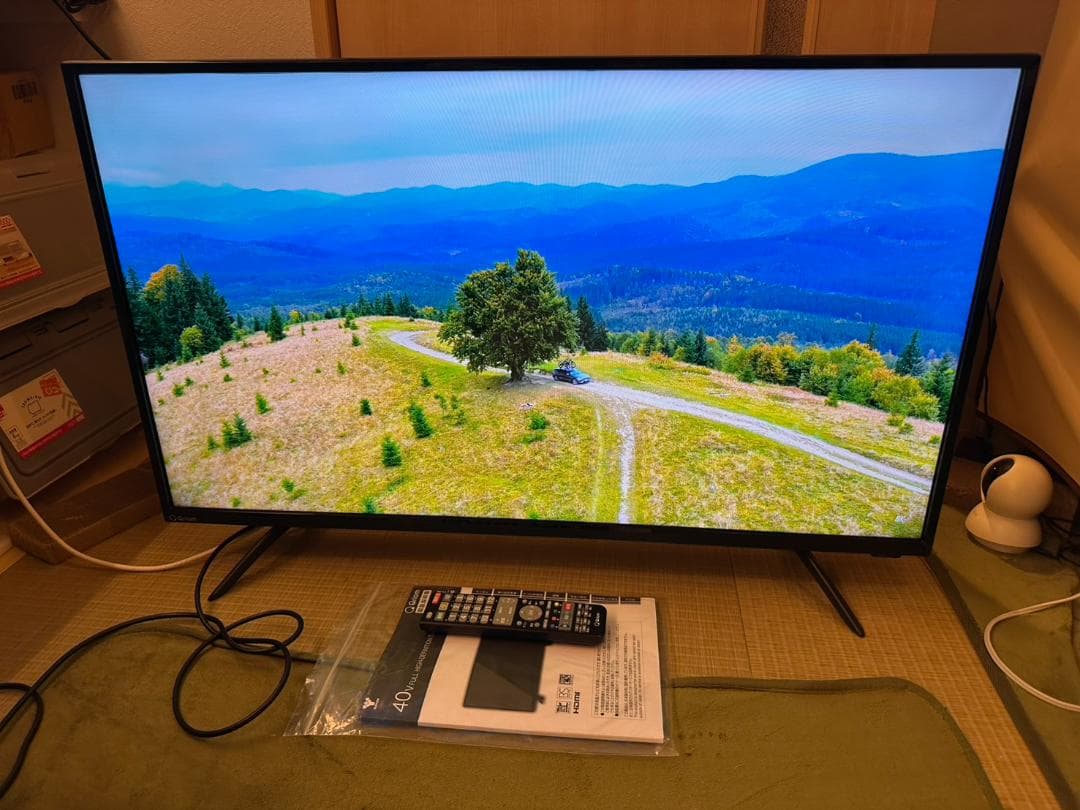 Qriom　山善 HDD内蔵録画可　40型　テレビ　QRC-40W2K 超極美品