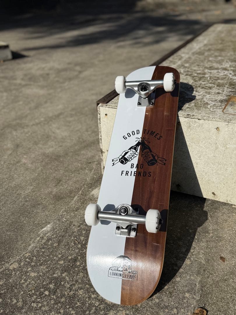 スケボーコンプリート LURKING CLASS GOOD TIMES 7.75