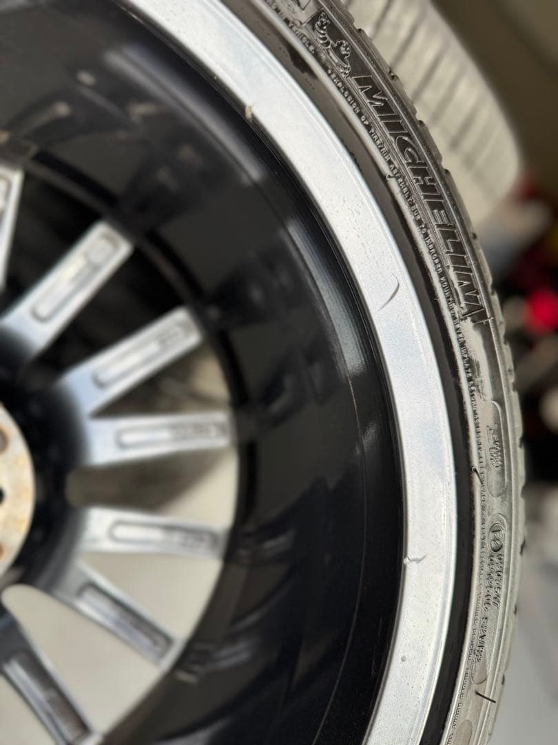 【美品】アバルト695コンペ純正ホイール(タイヤ・センターキャップ付）4本セット