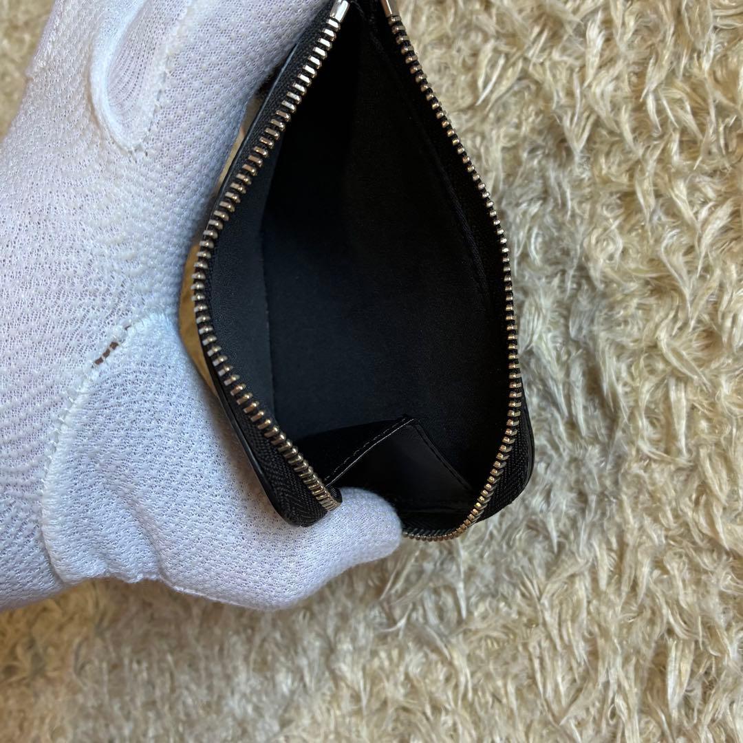 【希少　極美品】ポーター コンパクトウォレット L字ファスナー 黒　プリュム