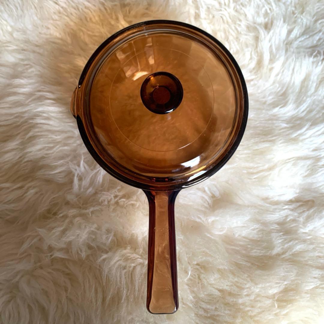 【廃盤】ビジョン希少サイズデザイン　ヴィンテージ1.0L 片手鍋　vision