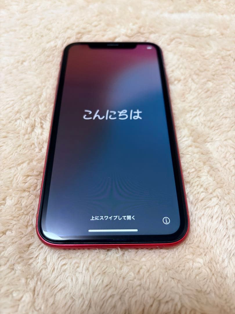 Apple iPhone XR (PRODUCT(RED)) 本体　128GB