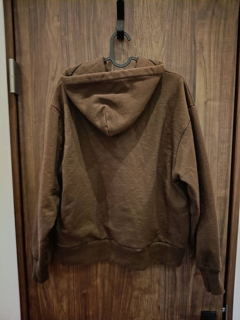 CAMBER ブラウン ジップアップパーカー M