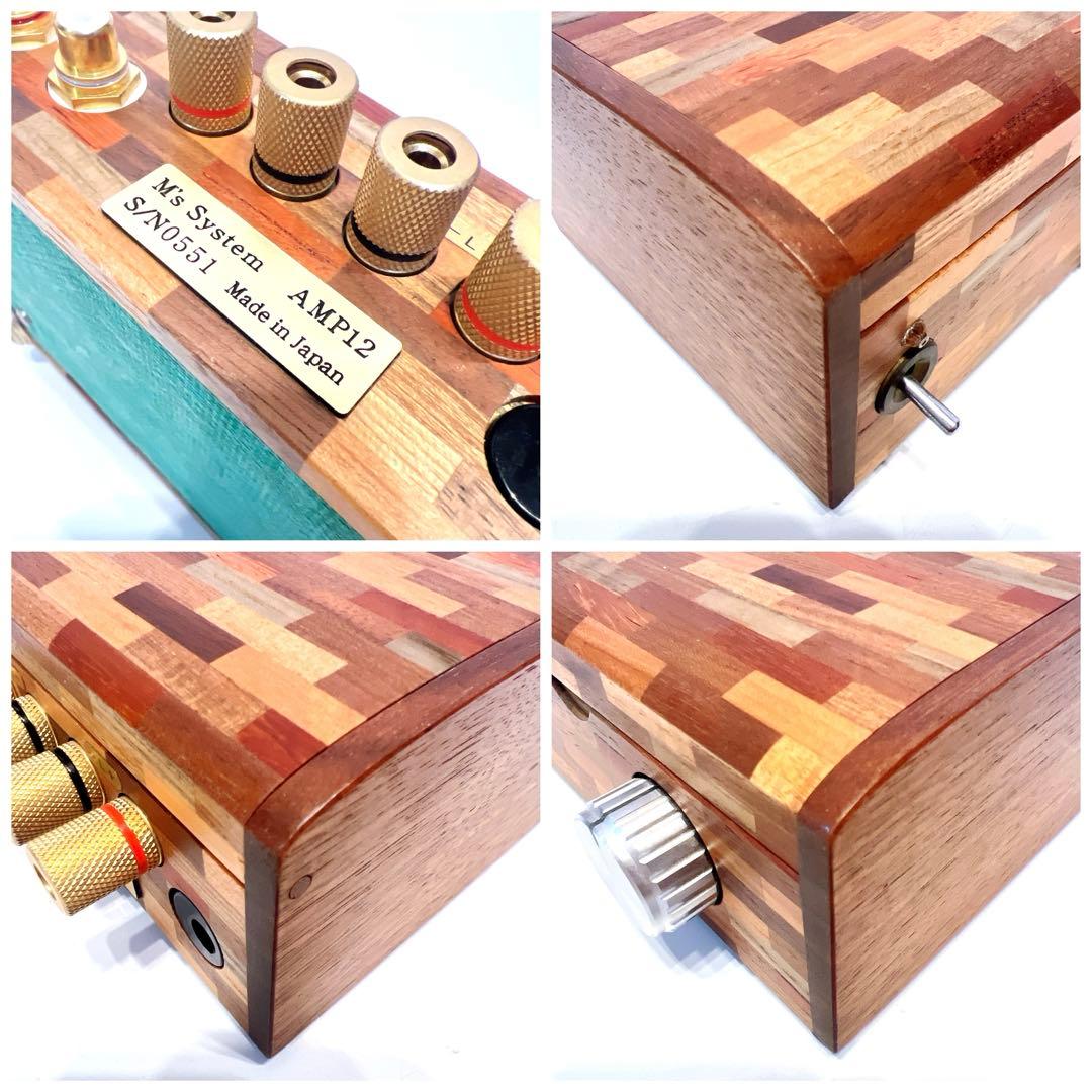 M's system AMP12 RS-0802 波動スピーカー　アンプ