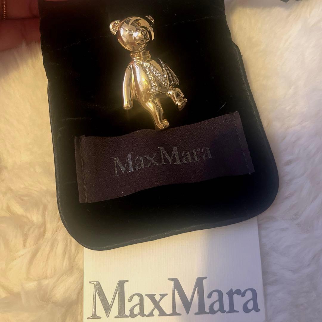 【超美品】【国内正規品】マックスマーラ　Max Mara テディ　ブローチ