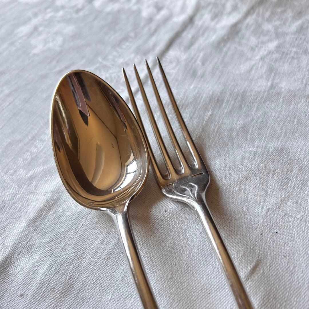 スズラン　カトラリー　フランス　アンティーク　シルバー　すずらん　鈴蘭　ミュゲ