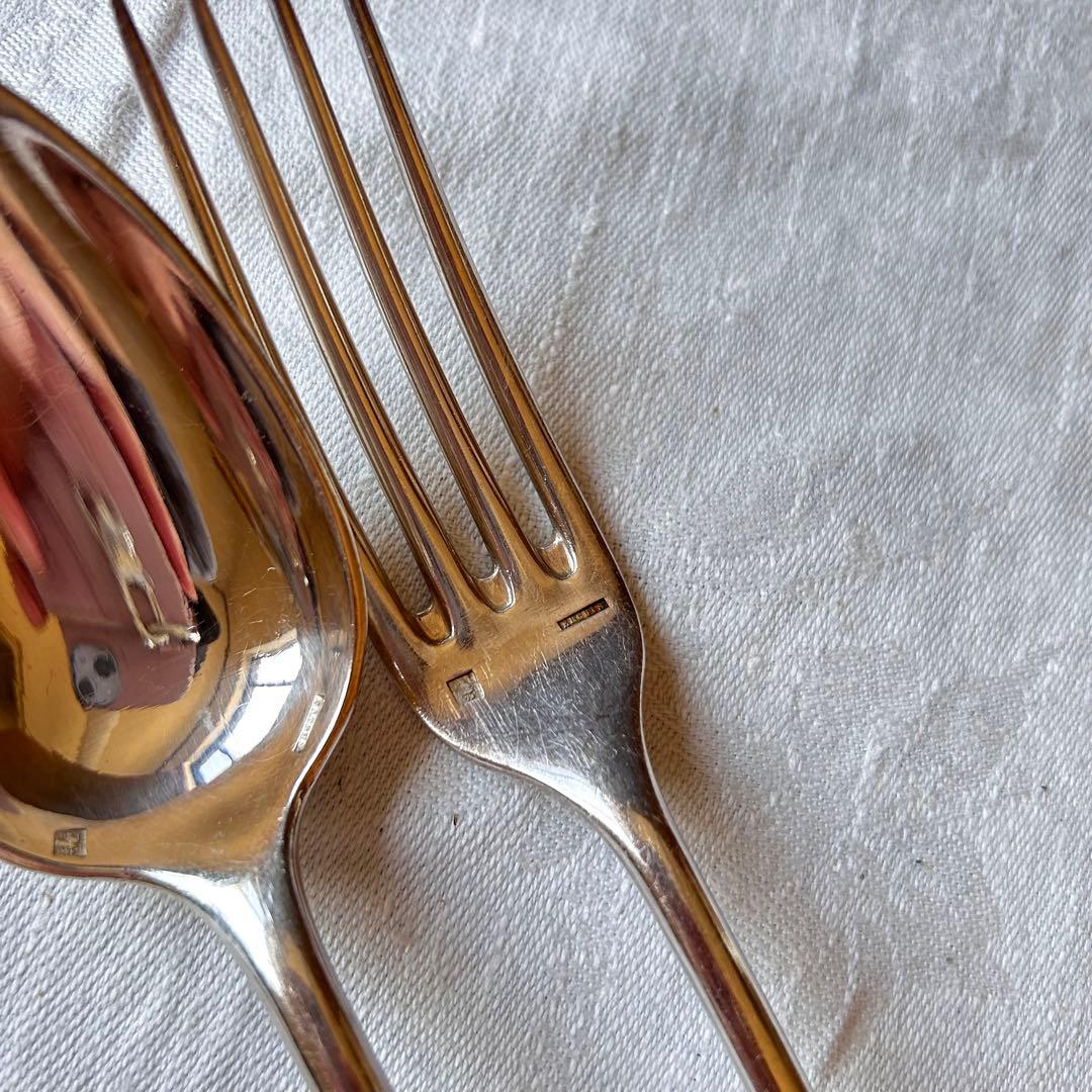 スズラン　カトラリー　フランス　アンティーク　シルバー　すずらん　鈴蘭　ミュゲ