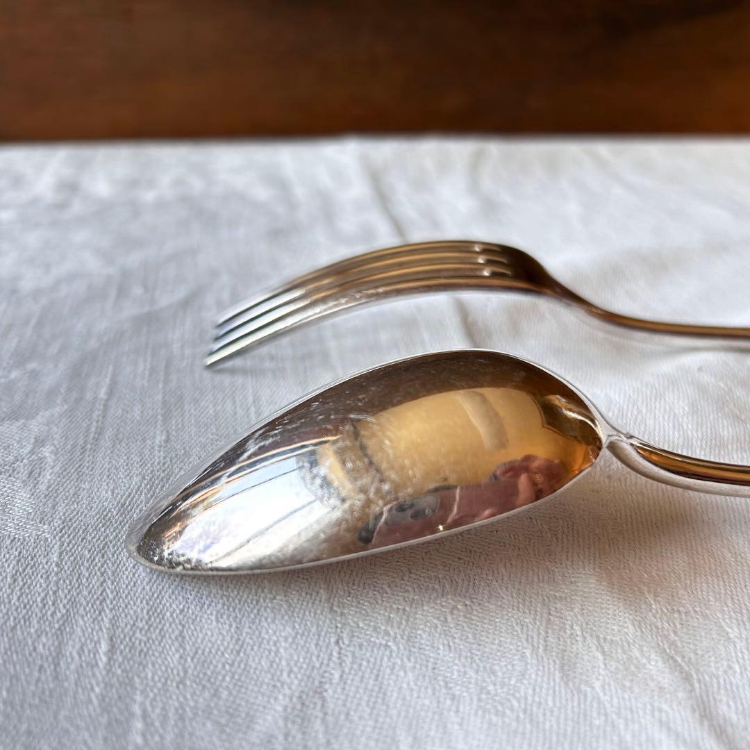 スズラン　カトラリー　フランス　アンティーク　シルバー　すずらん　鈴蘭　ミュゲ