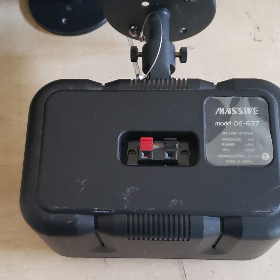 MASSIVE☆スピーカー☆OE-637☆4セット