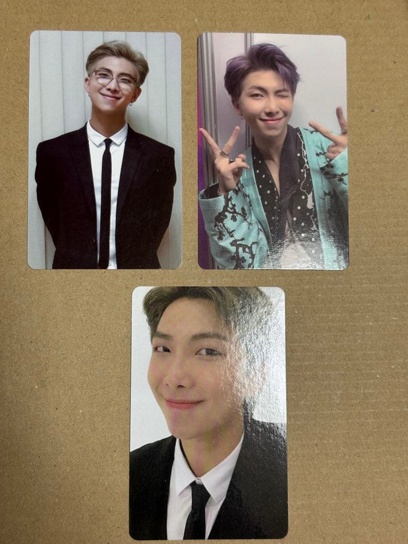３枚 RM BTS 2018 2020 メモリーズ　DVD ブルーレイトレカ