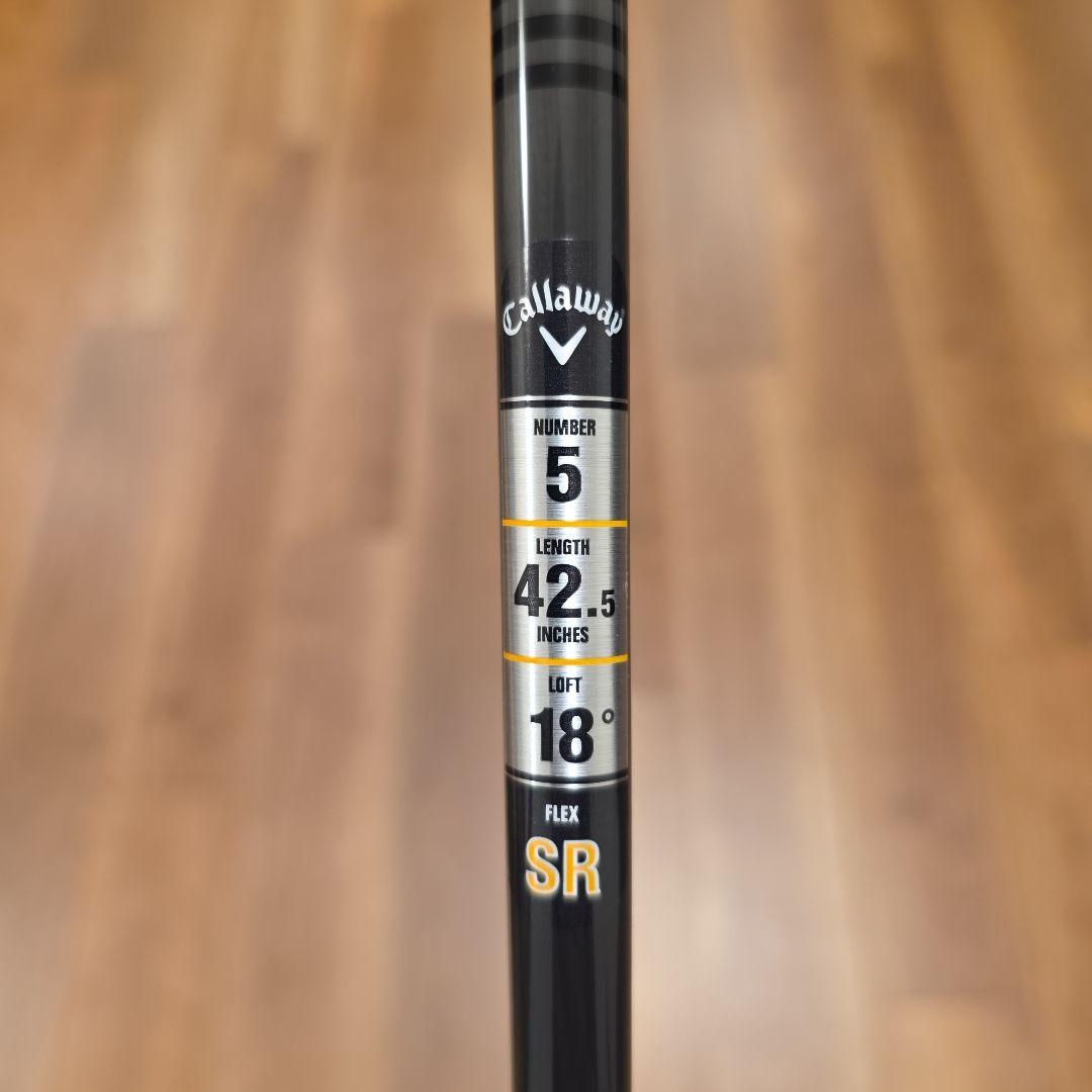 【新品未使用 レフティ】キャロウェイ Aiスモーク MAX 5W 純正SR