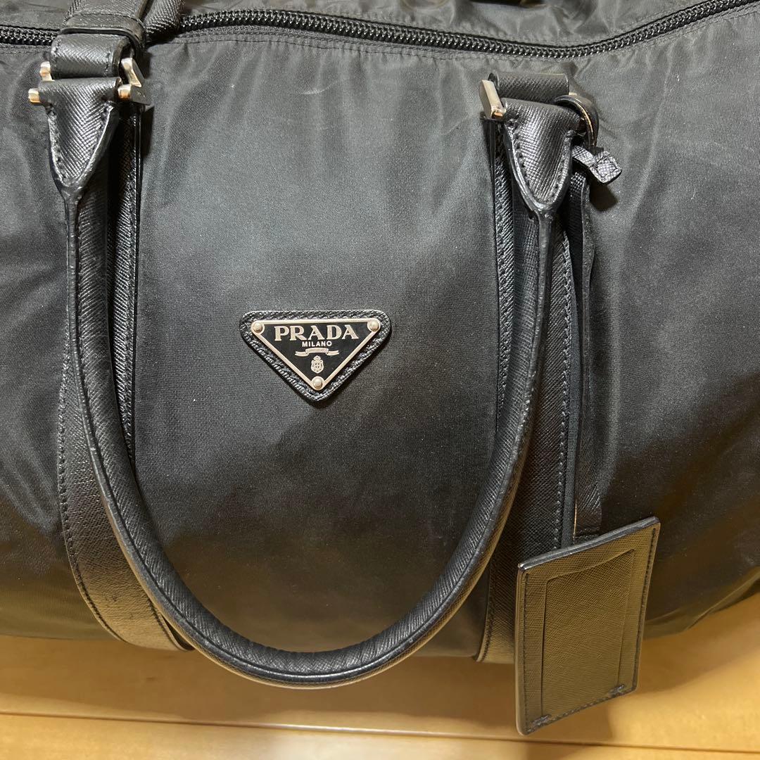 PRADA 肩掛けボストンバッグ