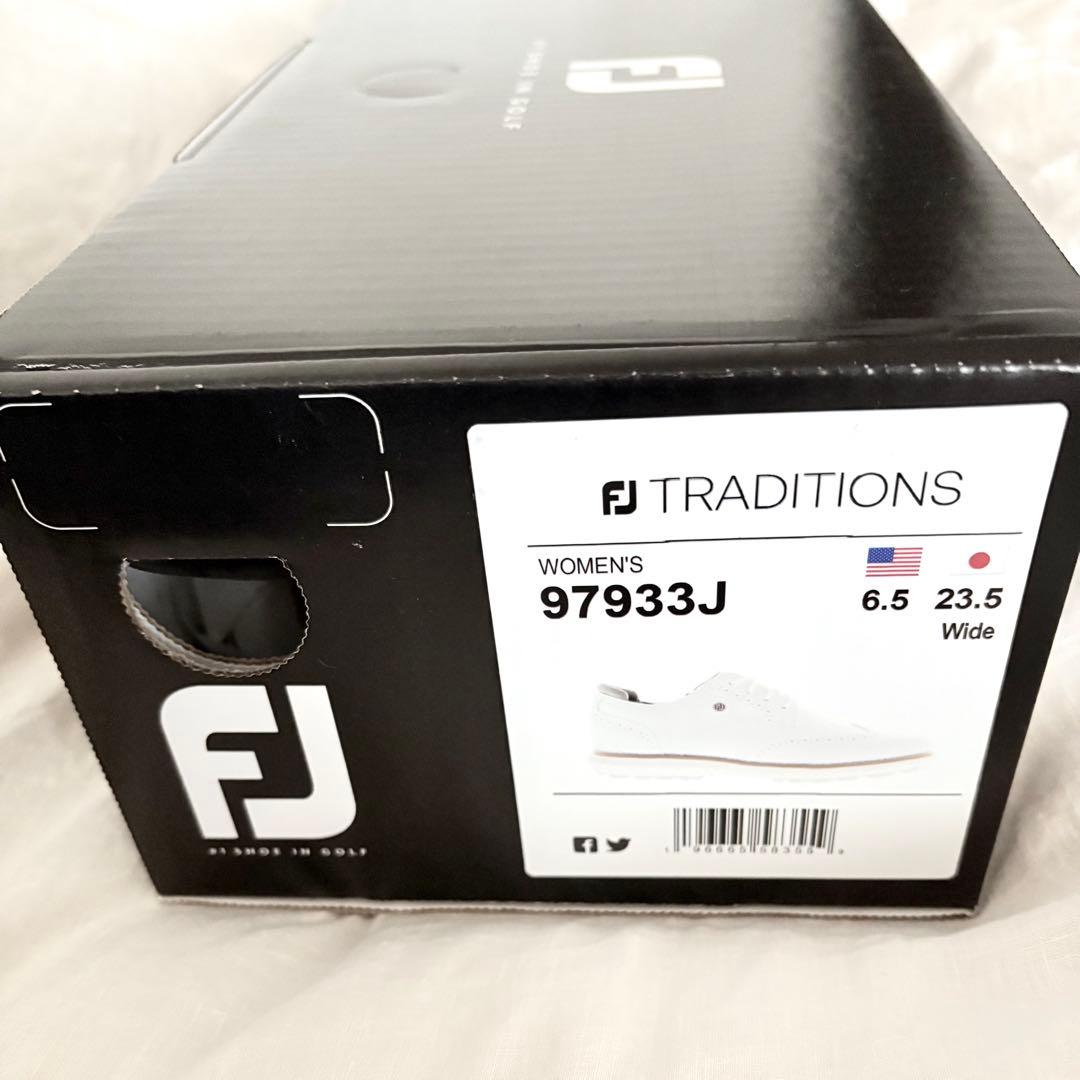 FOOTJOY トラディションズ スパイクレス ブルーチャー　23.5cm