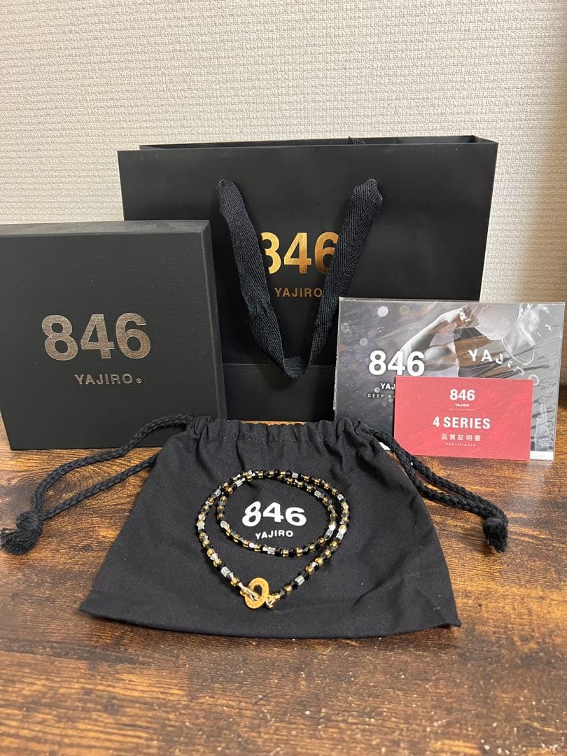 846 YAJIRO ネックレス 黒金