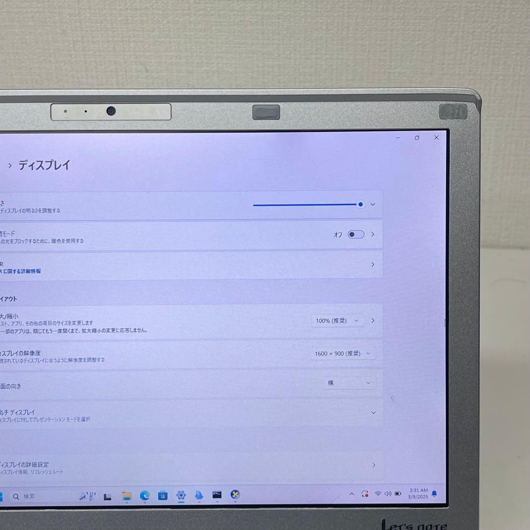 #436 パナソニックCF-SX4 i5-5300U 12GB SSD256GB