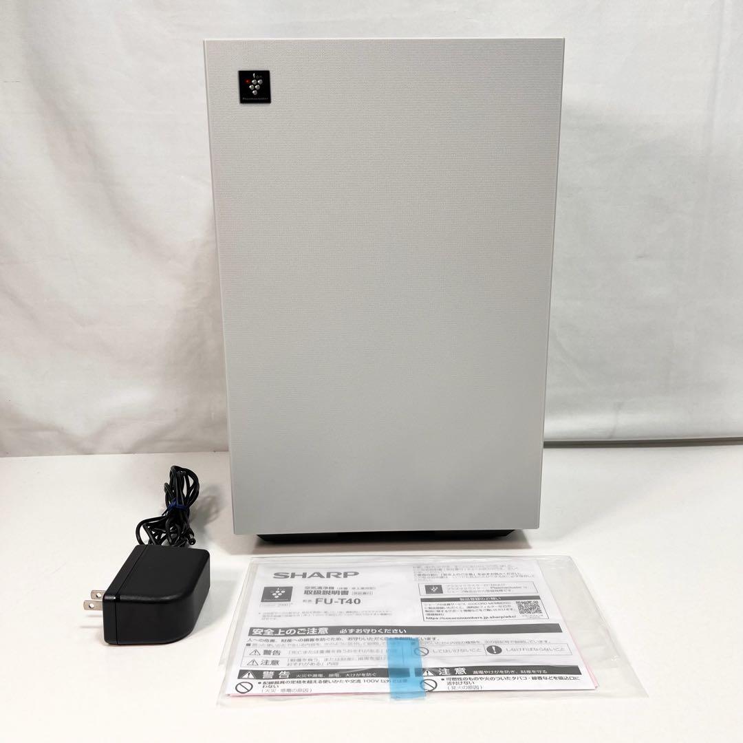 SHARP 空気清浄機 FU-T40-W プラズマクラスター7000