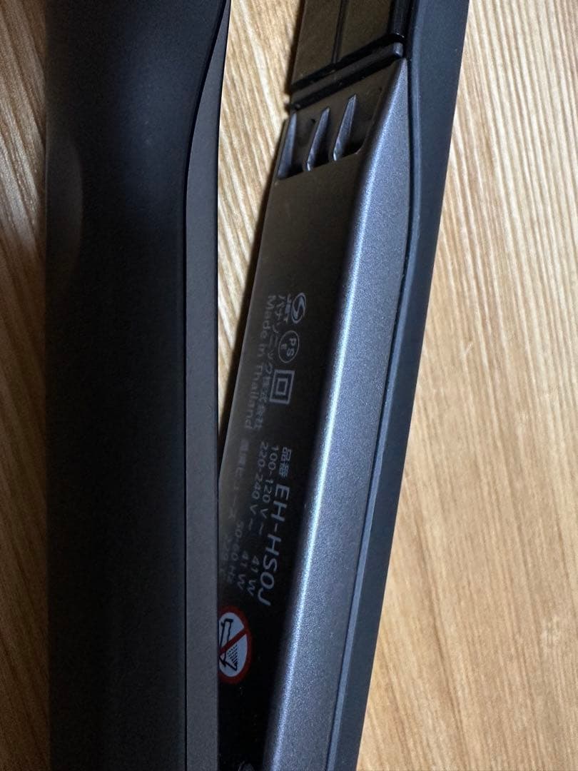 パナソニック EH-HS0J ブラック ストレートヘアアイロン