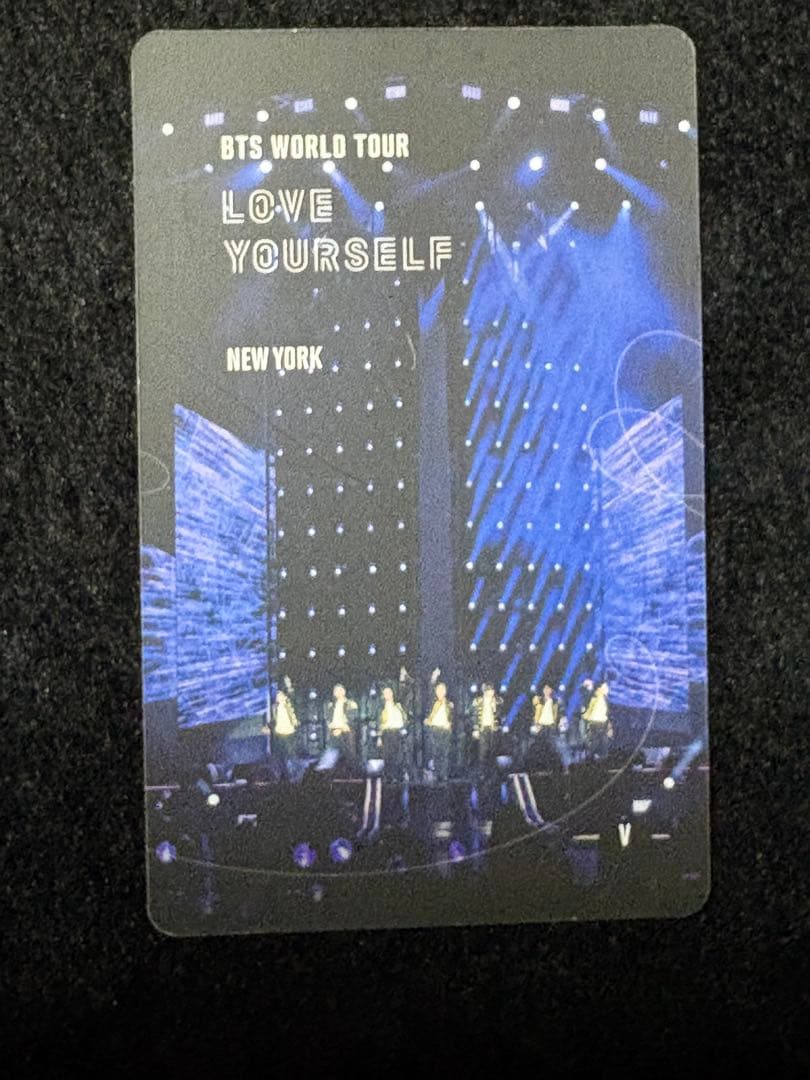 V BTS LOVE YOURSELF ブルーレイ　 New York トレカ