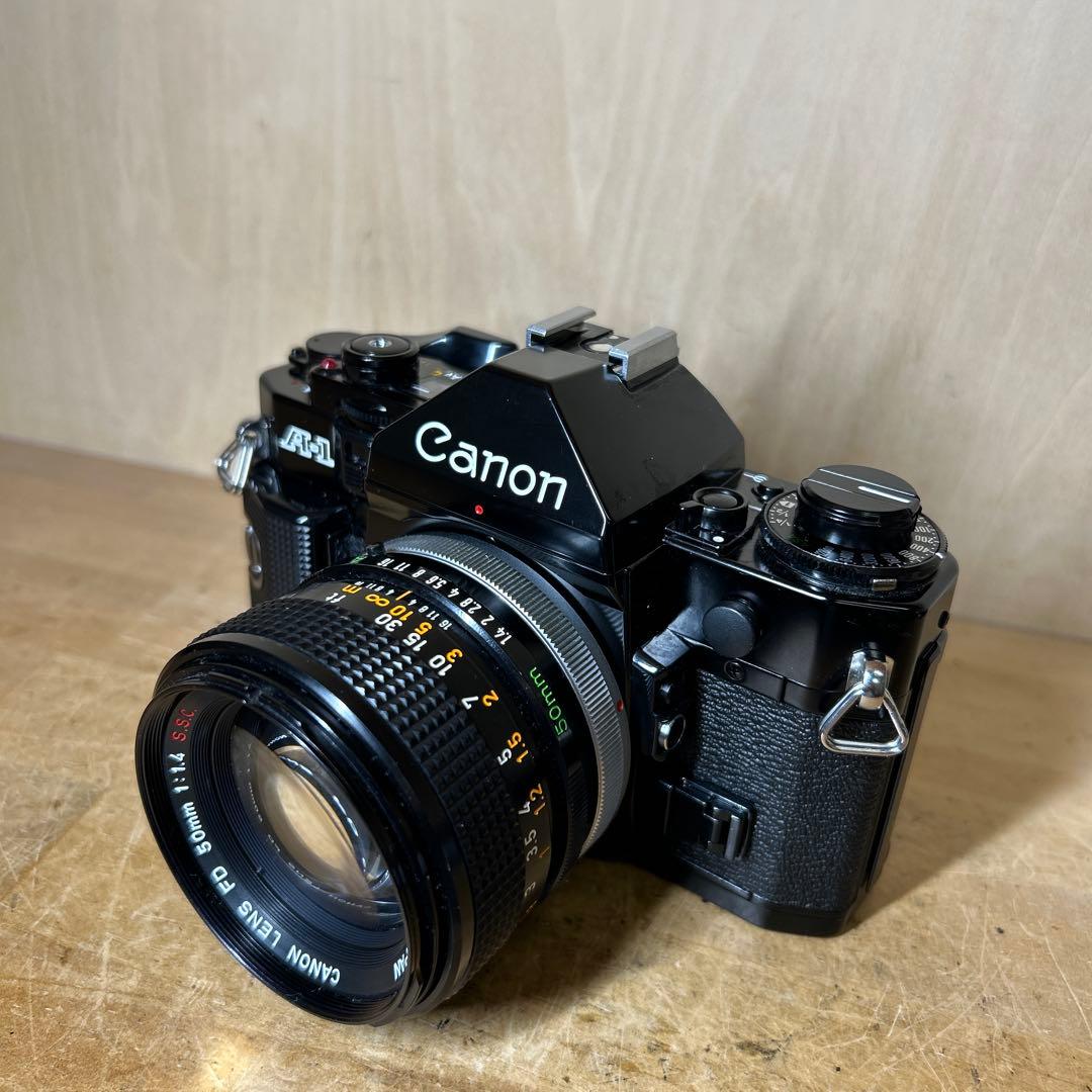 Canon A-1+FD 50mm f1.4 S.S.C 完動極美品