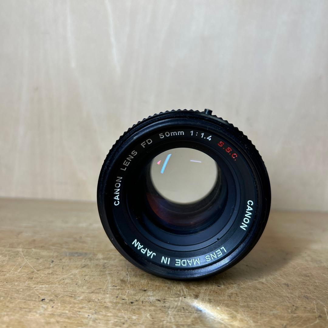 Canon A-1+FD 50mm f1.4 S.S.C 完動極美品