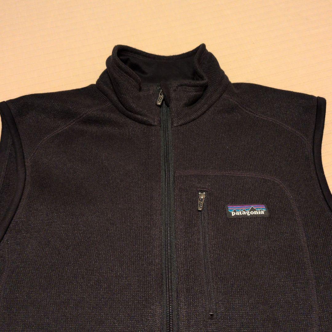 patagonia初期型ブラックベターセーターベストM