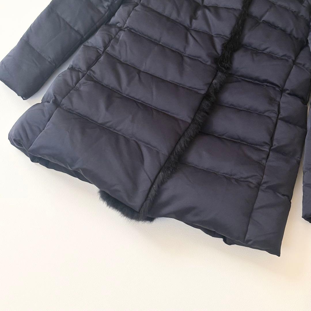 【美品】theory luxe セオリーリュクス ダウンジャケット ファー 38