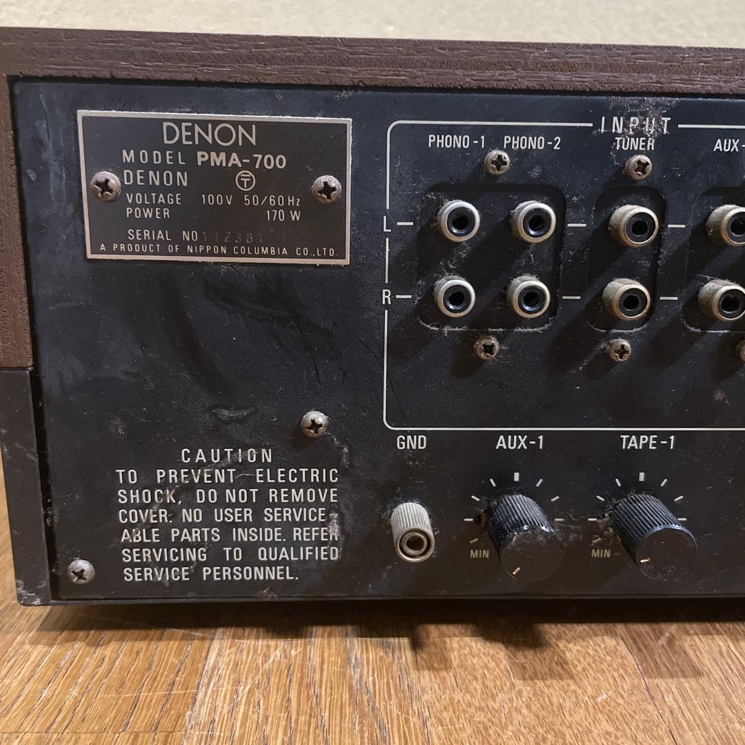 DENON PMA-700 プリメインアンプ ジャンク