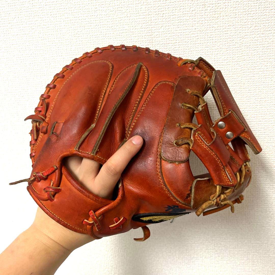 710 プロ実施用 種茂雅之選手 硬式 キャッチャーミット