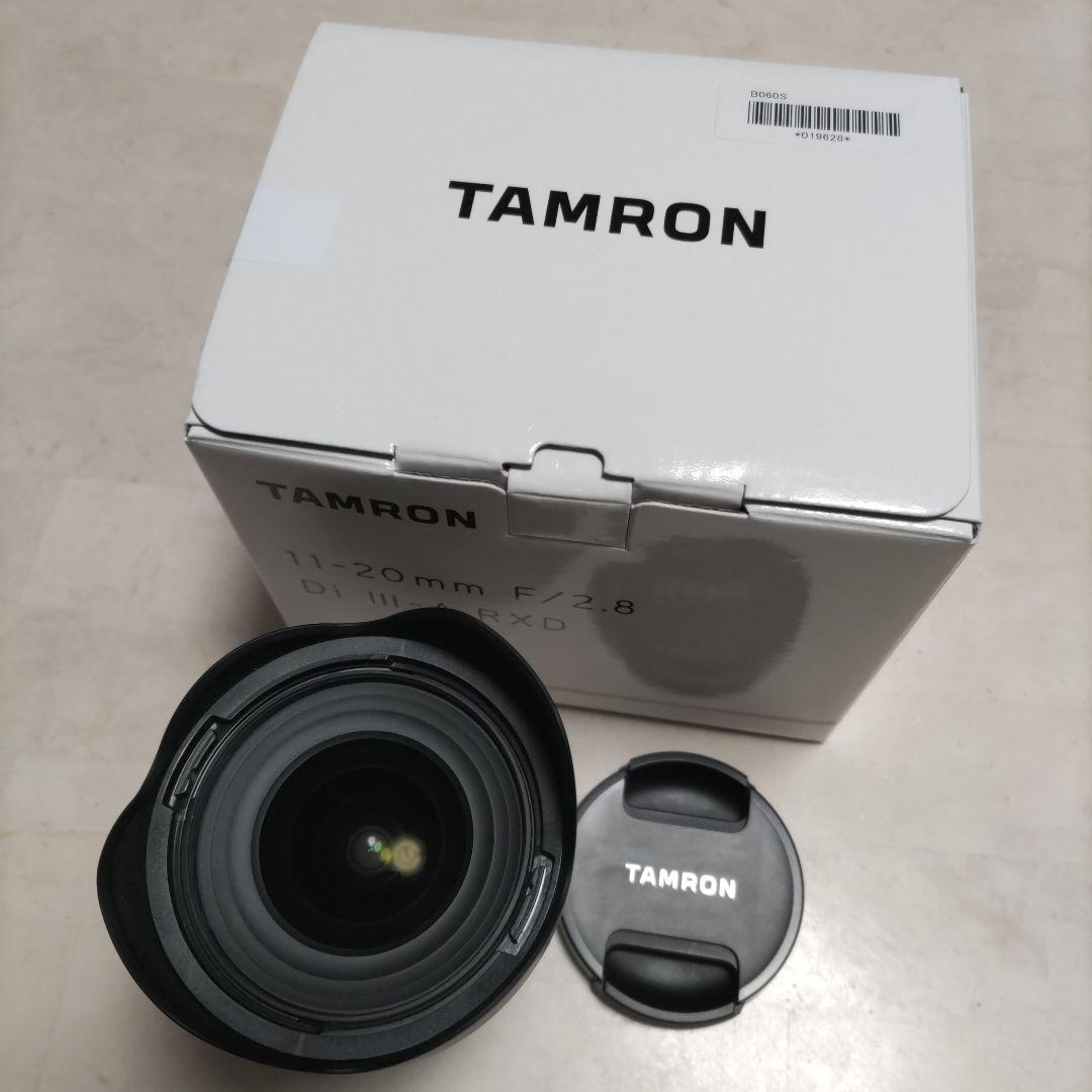 【美品】タムロン 11-20mm F2.8 ソニーEマウント 品質保証書あり