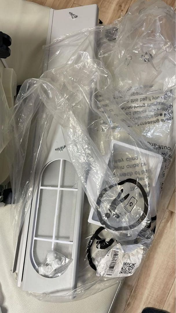 冷風機 ホワイト タッチ式コントロール