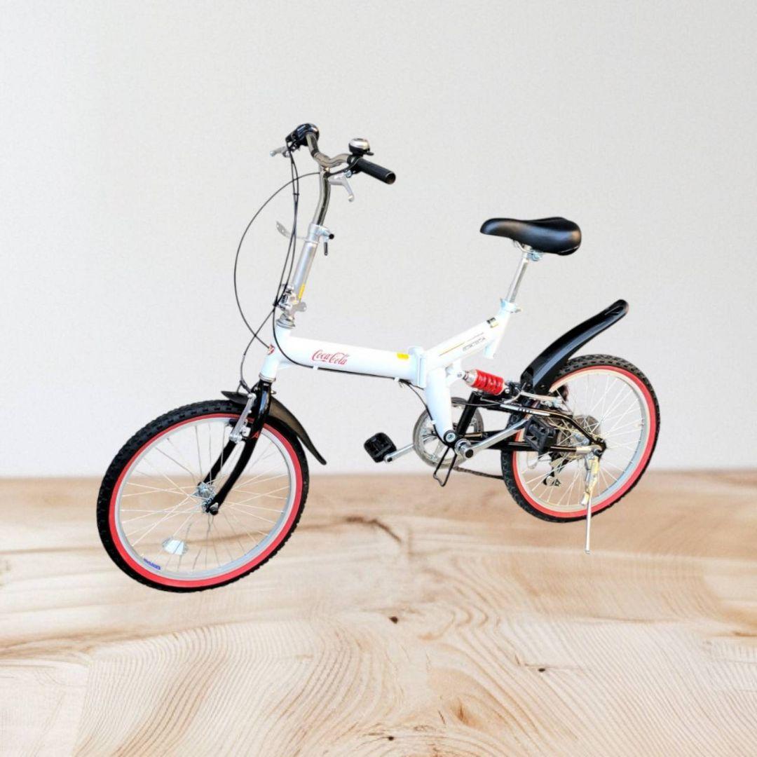 コカコーラ 折りたたみ自転車 AERO 20インチ