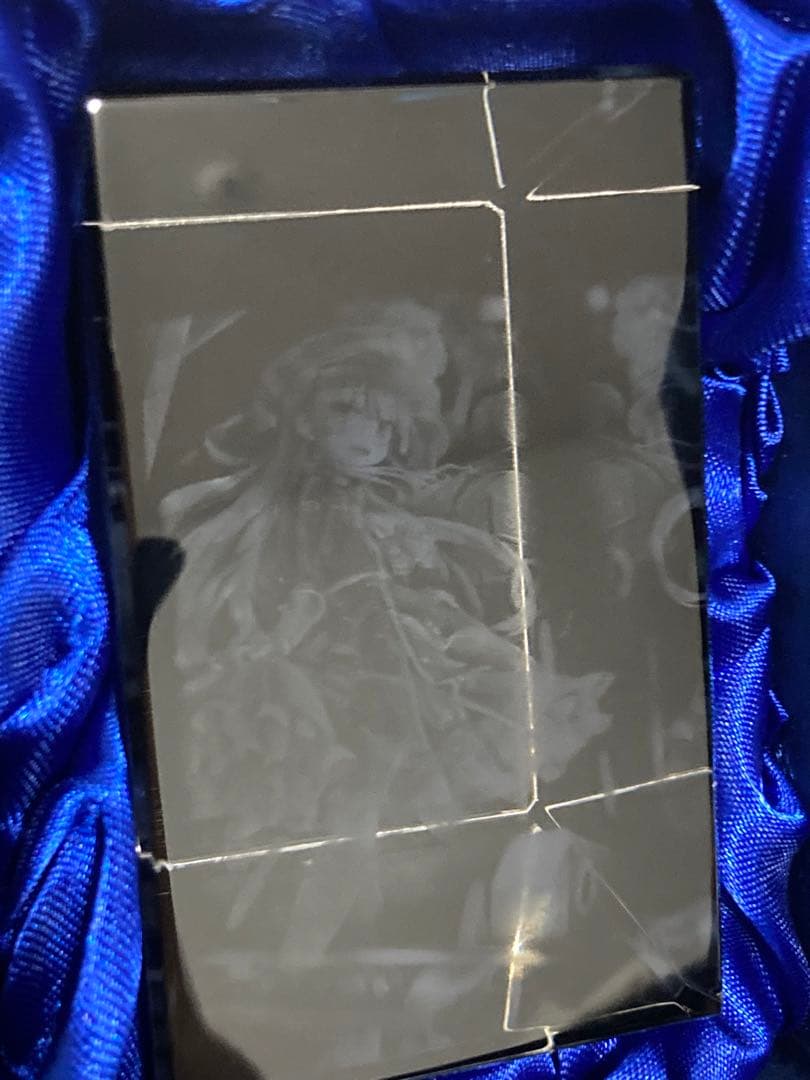 【新品希少 回転ライトステージ付】まいてつ ハチロク 3Dクリスタル