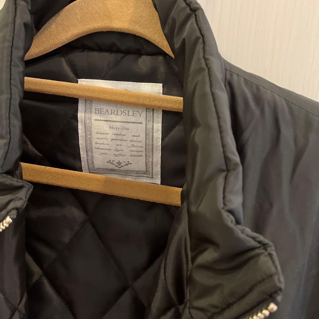 BEARDSLEY 中綿BIGポンチョコート ブラック 　¥35200 正規品