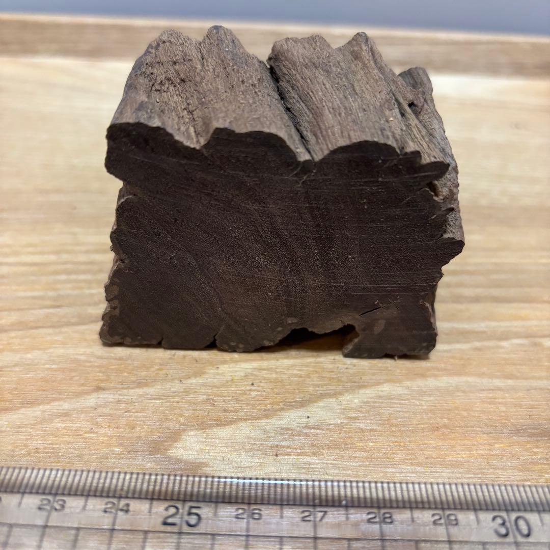 古代天然香木　沈香原木120.2g 茶道具タニシャム沈香伽羅聞香 香道具ベトナム