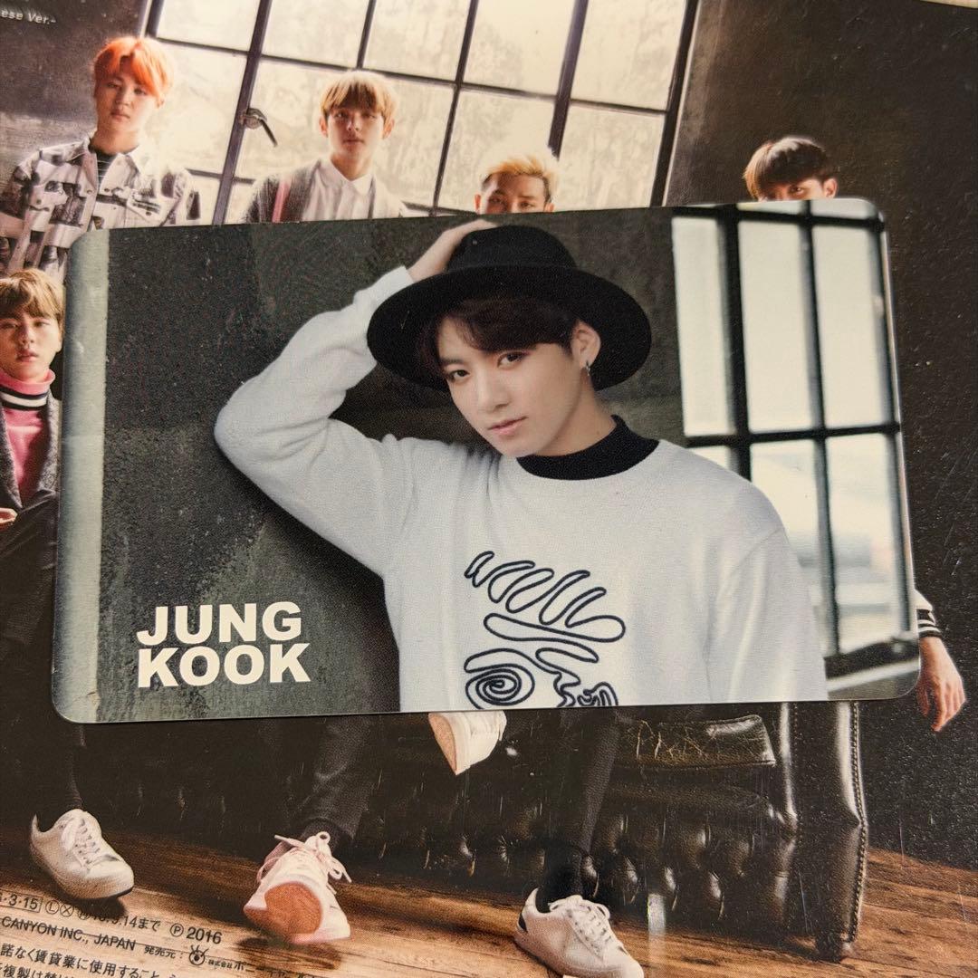 BTS JUNGKOOK RUN 握手会 ジョングク　トレカ