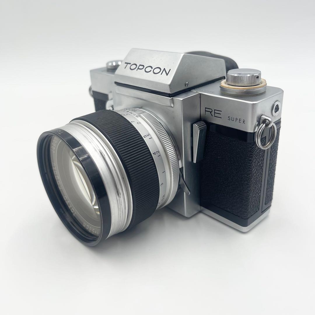 TOPCON トプコン RE SUPER 一眼レフ フィルムカメラ レンズ付き