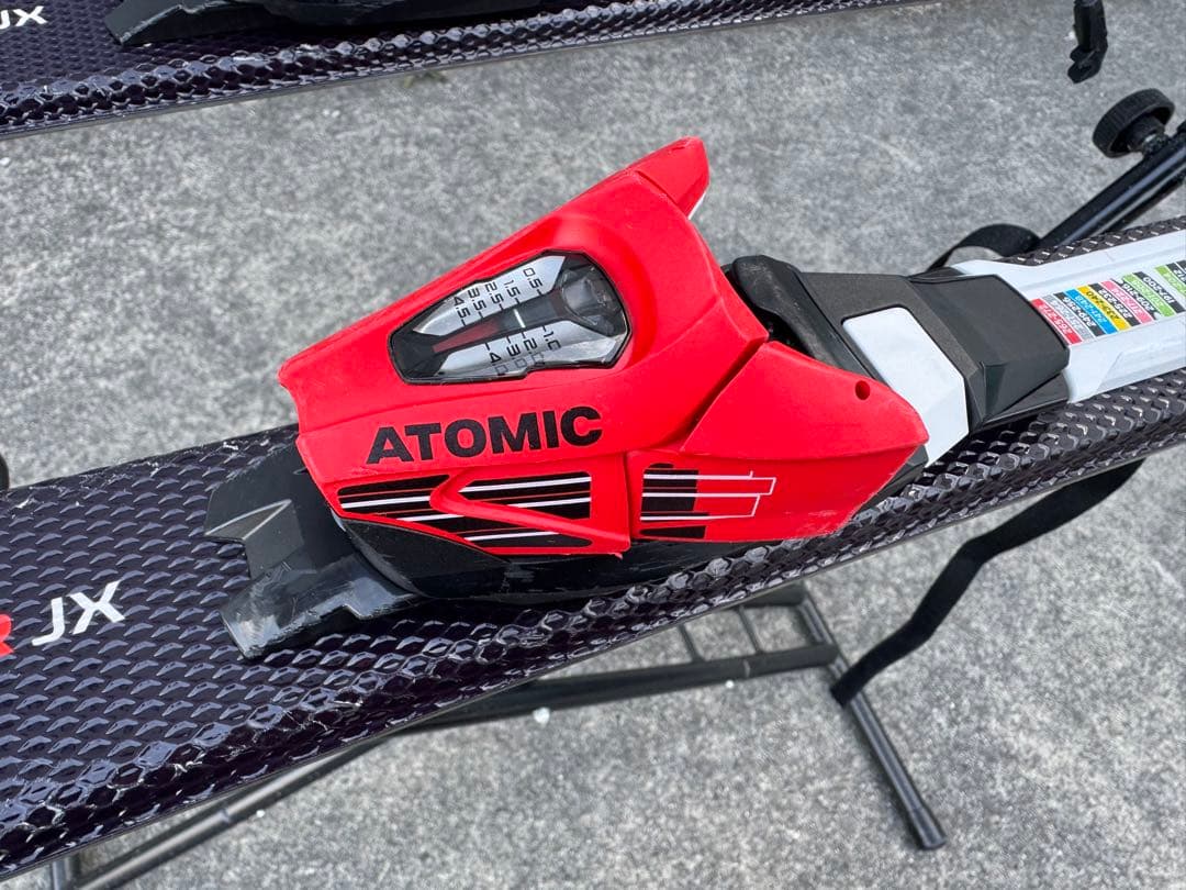 値下　ATOMIC REDSTER JX スキー ビンディング付き　120cm