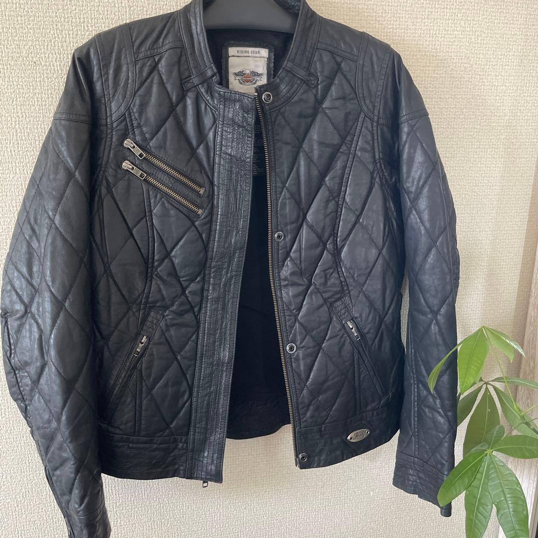 ハーレーダビットソン革ジャンレディースMサイズ